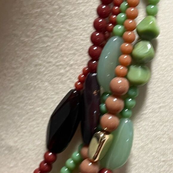 Premier Designs Multicolor Beaded Necklace #PDNK1 - Picture 9 of 10